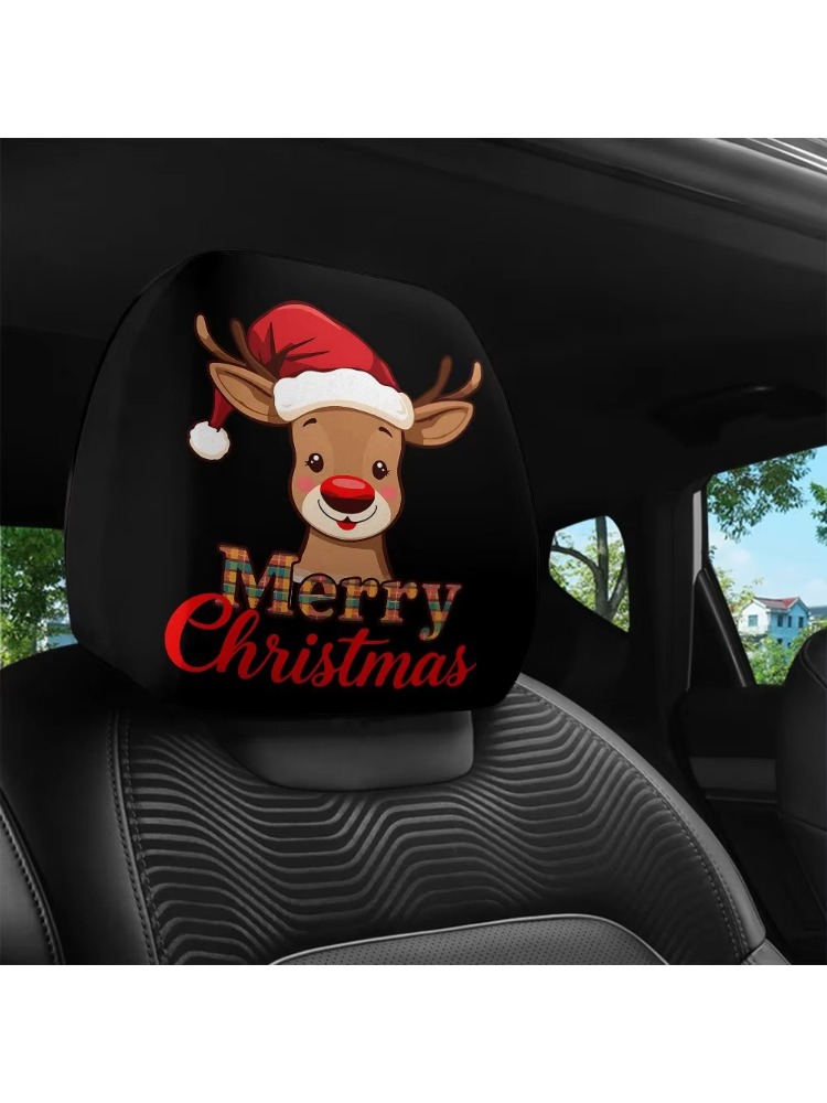 Christmas‑Themed Print Headres - đánh giá và giá Seat Cleaner Fabric